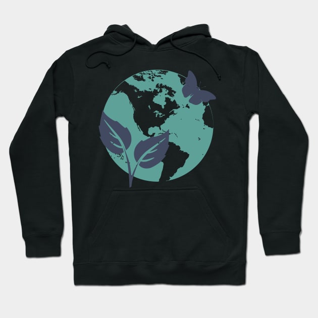 Natural World Hoodie by SWON Design